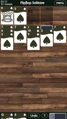 Flipflop Solitaire android App screenshot 2